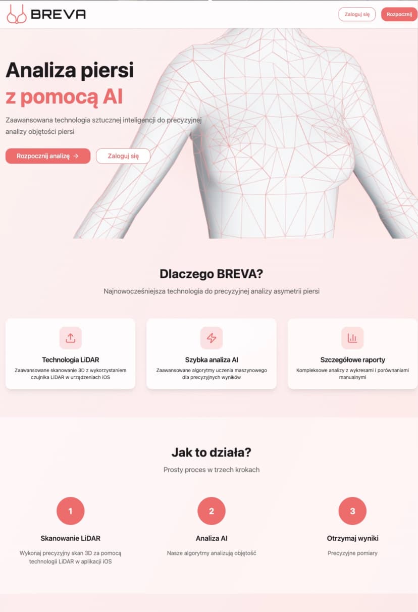 Projekt Breva - przykład aplikacji webowej